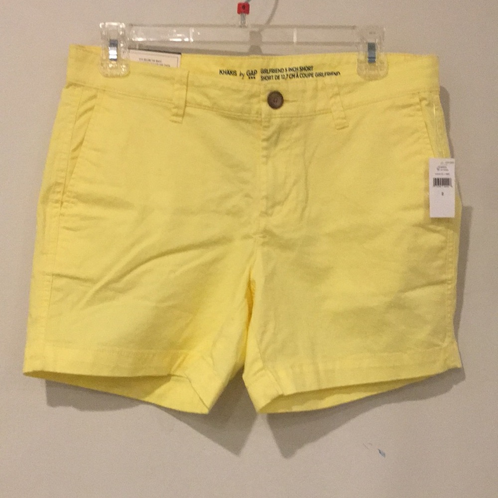 Yellow shorts